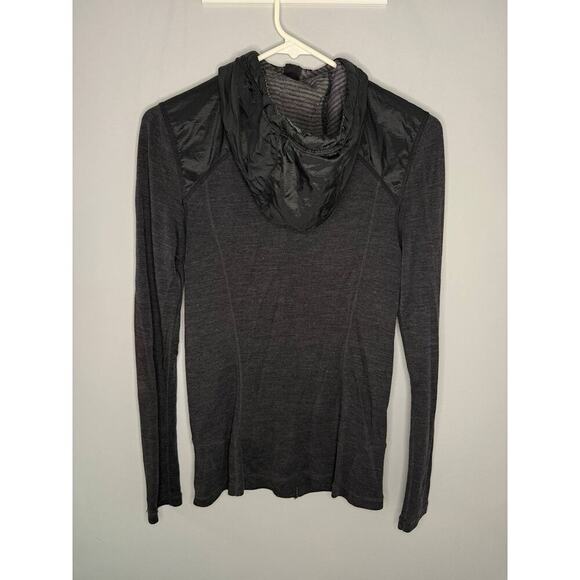 Smartwool Women's NTS Mid 250 Hoody Sport 100% Merino Wool Charcoal Gray Small - Picture 12 of 14